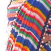 Meow Multi Colored Pre-Stitched Pant Saree